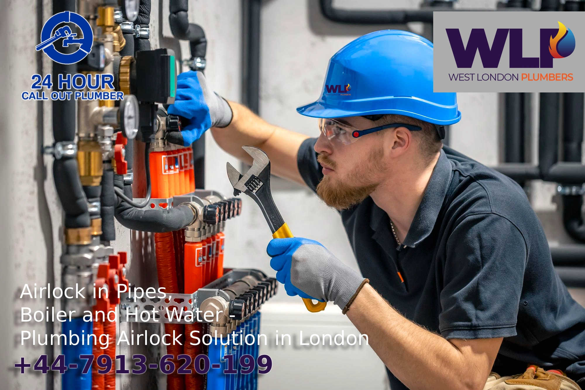 Airlock in Pipes, Boiler and Hot Water - Plumbing Airlock Solution in London