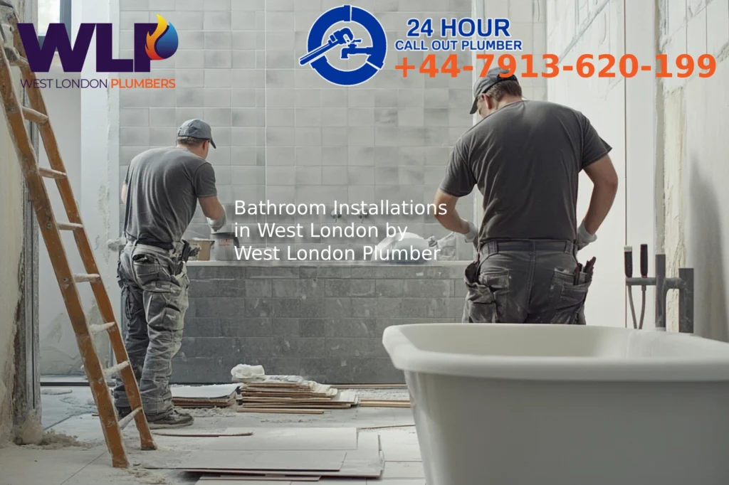 bathroom installations West London, bathroom fitting West London, West London bathroom installers