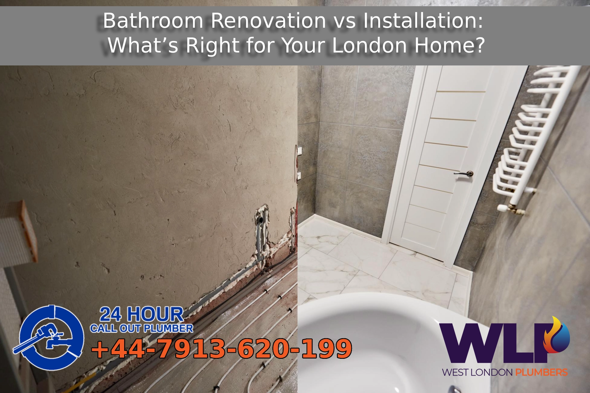 Bathroom Renovation vs Installation: What’s Right for Your London Home?
